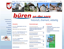 Tablet Screenshot of bueren.ch